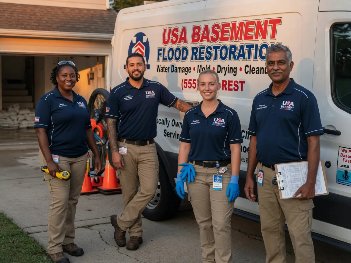 Basement Flood Cleanup company in Fountainville, PA