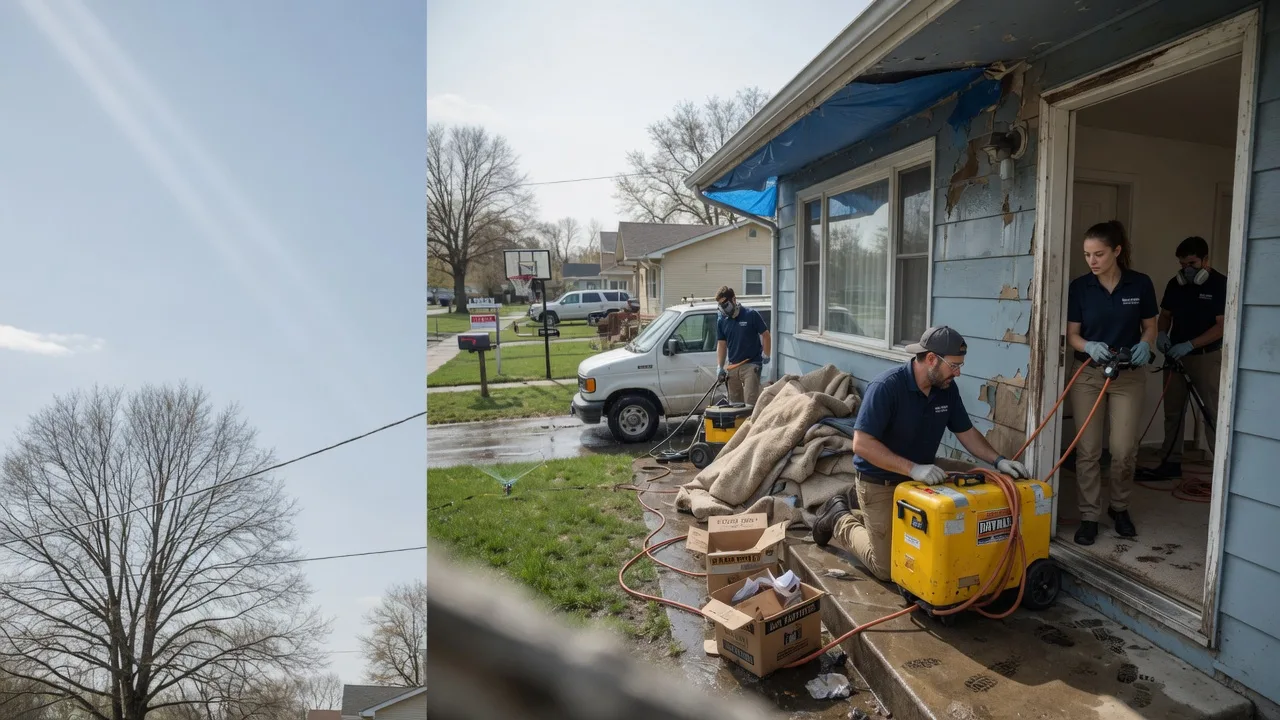 Basement Flood Cleanup in Fountainville, PA near me